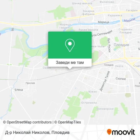 Д-р Николай Николов карта