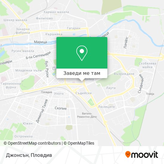 Джонсън карта