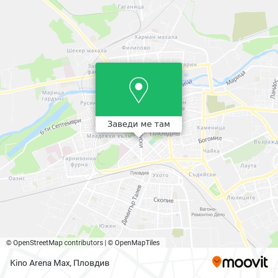 Kino Arena Max карта