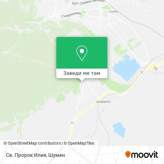 Св. Пророк Илия карта