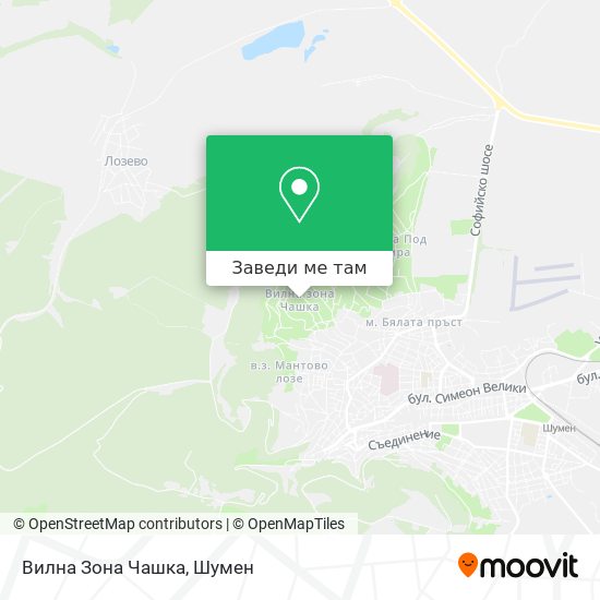 Вилна Зона Чашка карта