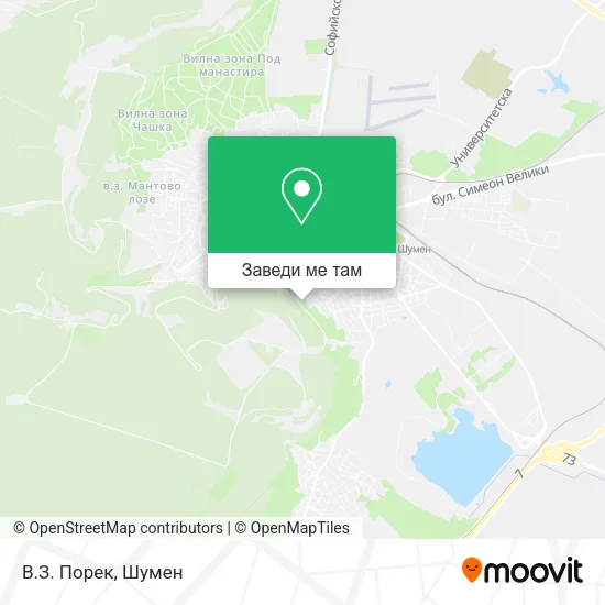 В.З. Порек карта