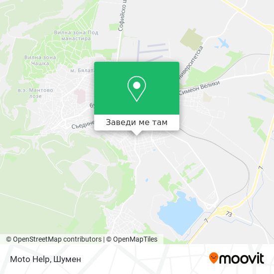 Moto Help карта
