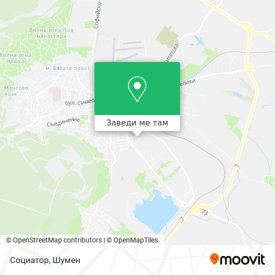 Социатор карта