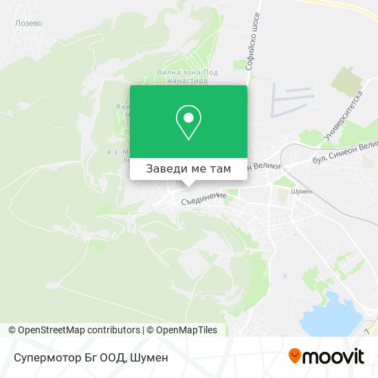 Супермотор Бг ООД карта