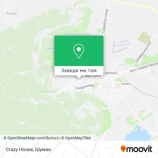 Crazy House карта