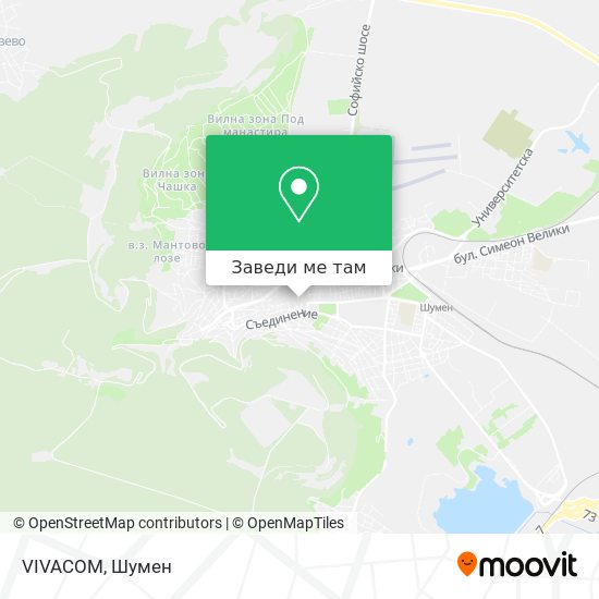VIVACOM карта