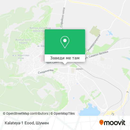 Kalateya-1 Eood карта