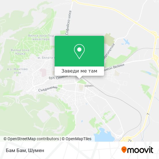 Бам Бам карта