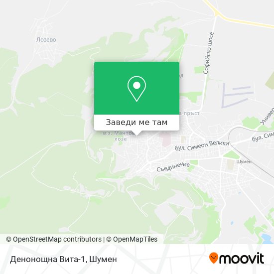 Денонощна Вита-1 карта