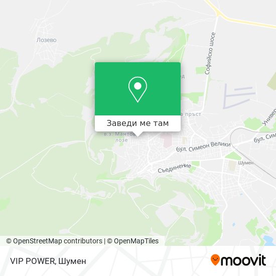 VIP POWER карта