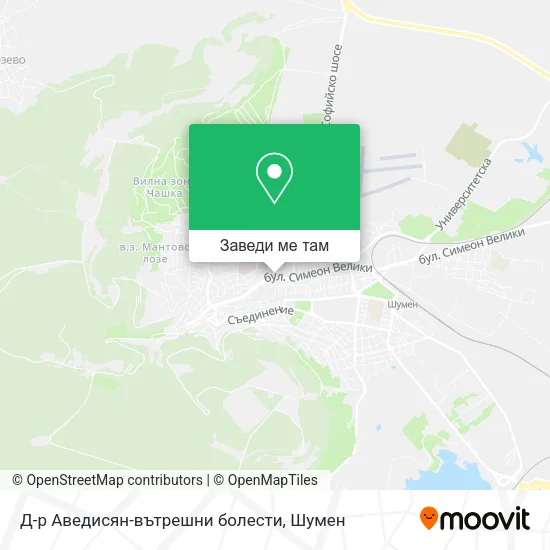 Д-р Аведисян-вътрешни болести карта