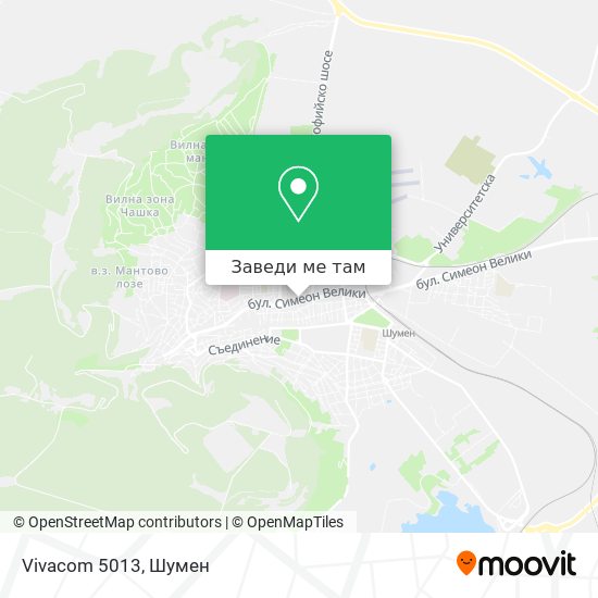 Vivacom 5013 карта