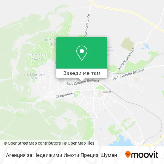 Агенция за Недвижими Имоти Прециз карта