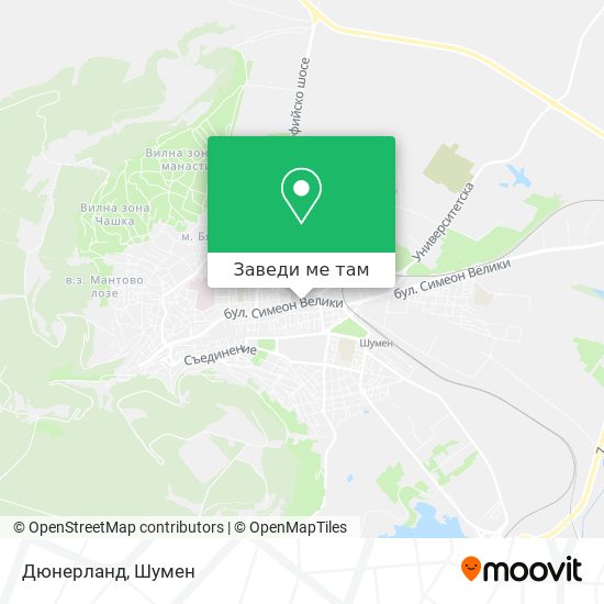 Дюнерланд карта
