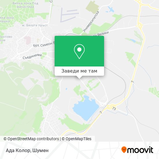 Ада Колор карта