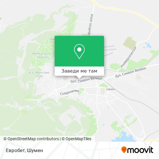 Евробет карта