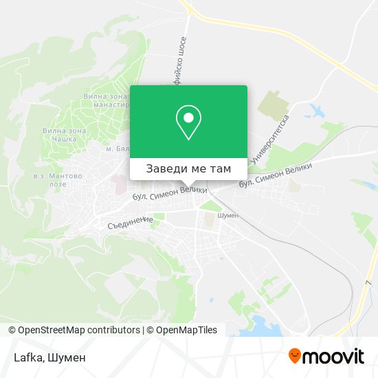 Lafka карта