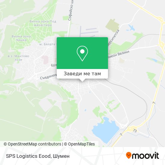 SPS Logistics Eood карта