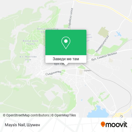 Maya's Nail карта