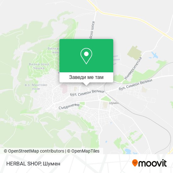HERBAL SHOP карта