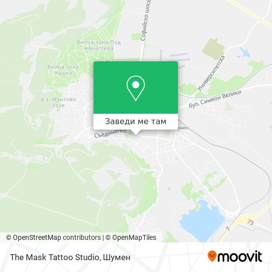 The Mask Tattoo Studio карта