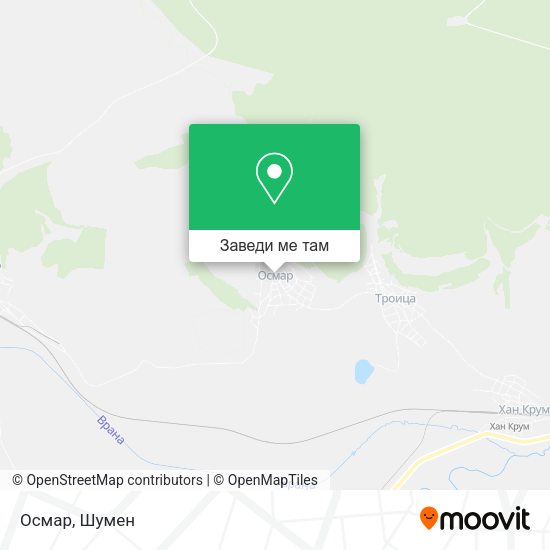 Осмар карта