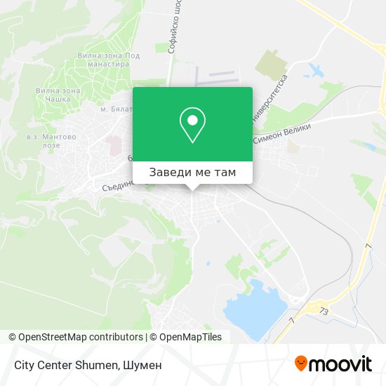 City Center Shumen карта