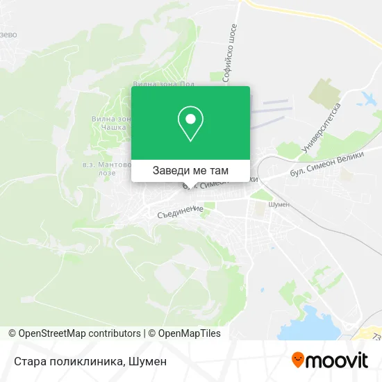 Стара поликлиника карта