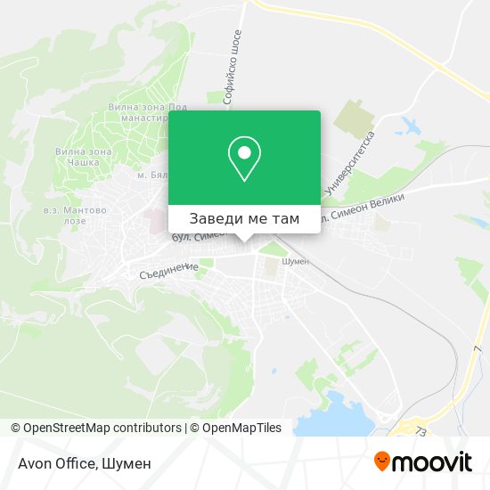Avon Office карта