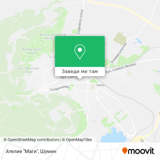 Ателие "Маги" карта