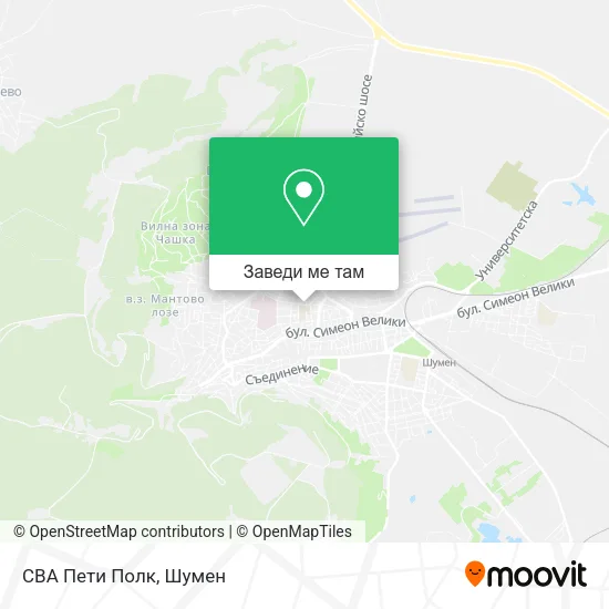 CBA Пети Полк карта