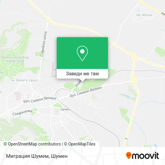 Миграция Шумем карта