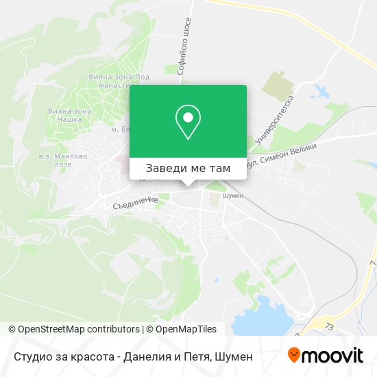 Студио за красота - Данелия и Петя карта