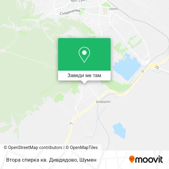 Втора спирка кв. Дивдядово карта