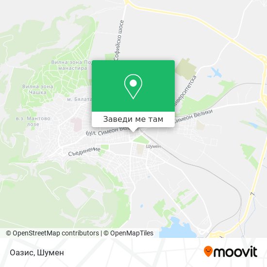 Оазис карта