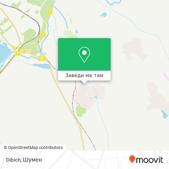 Dibich карта