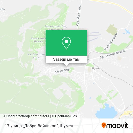 17 улица „Добри Войников“ карта