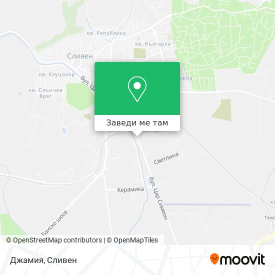 Джамия карта