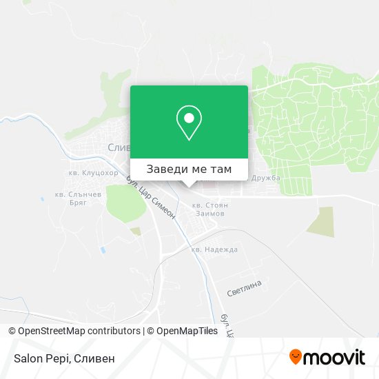 Salon Pepi карта