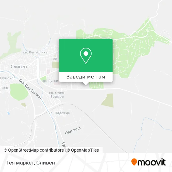 Тея маркет карта