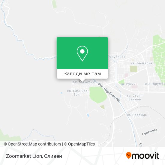 Zoomarket Lion карта