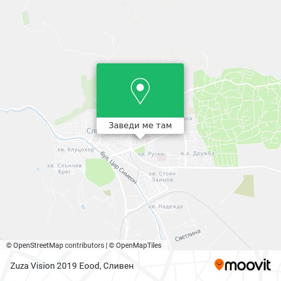 Zuza Vision 2019 Eood карта