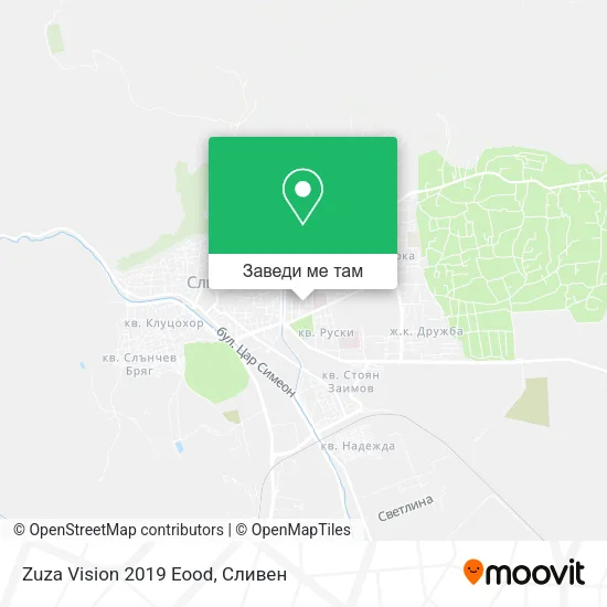 Zuza Vision 2019 Eood карта