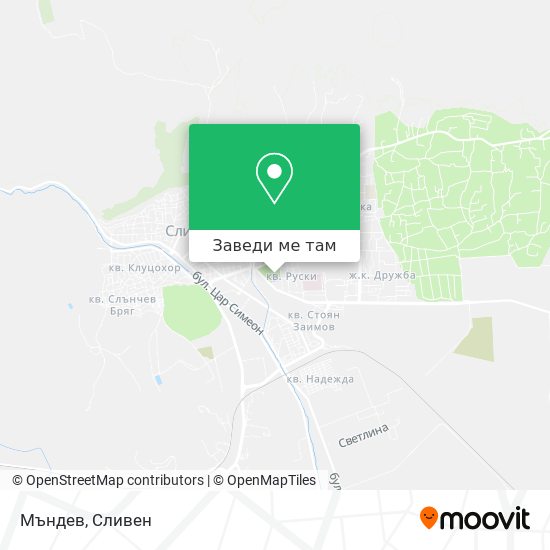 Мъндев карта