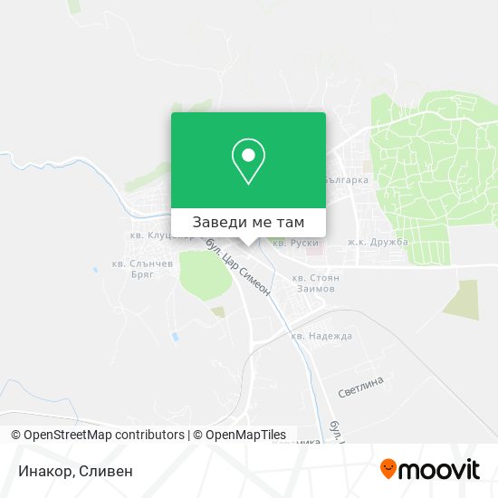Инакор карта