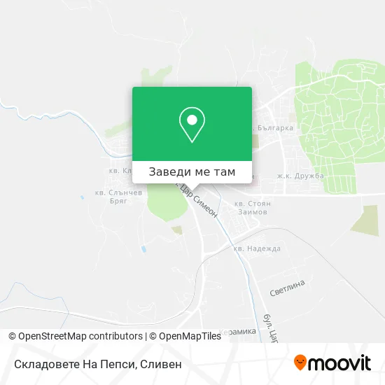 Складовете На Пепси карта