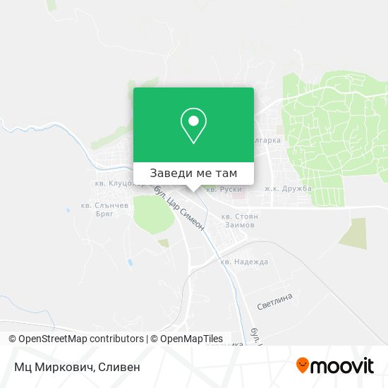Мц Миркович карта