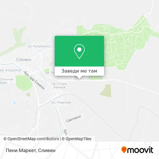 Пени Маркет карта