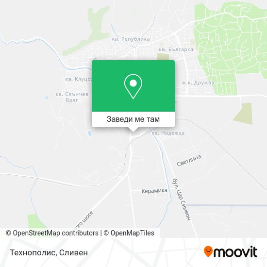 Технополис карта